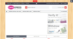 Desktop Screenshot of cardxpress.net