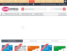 Tablet Screenshot of cardxpress.net